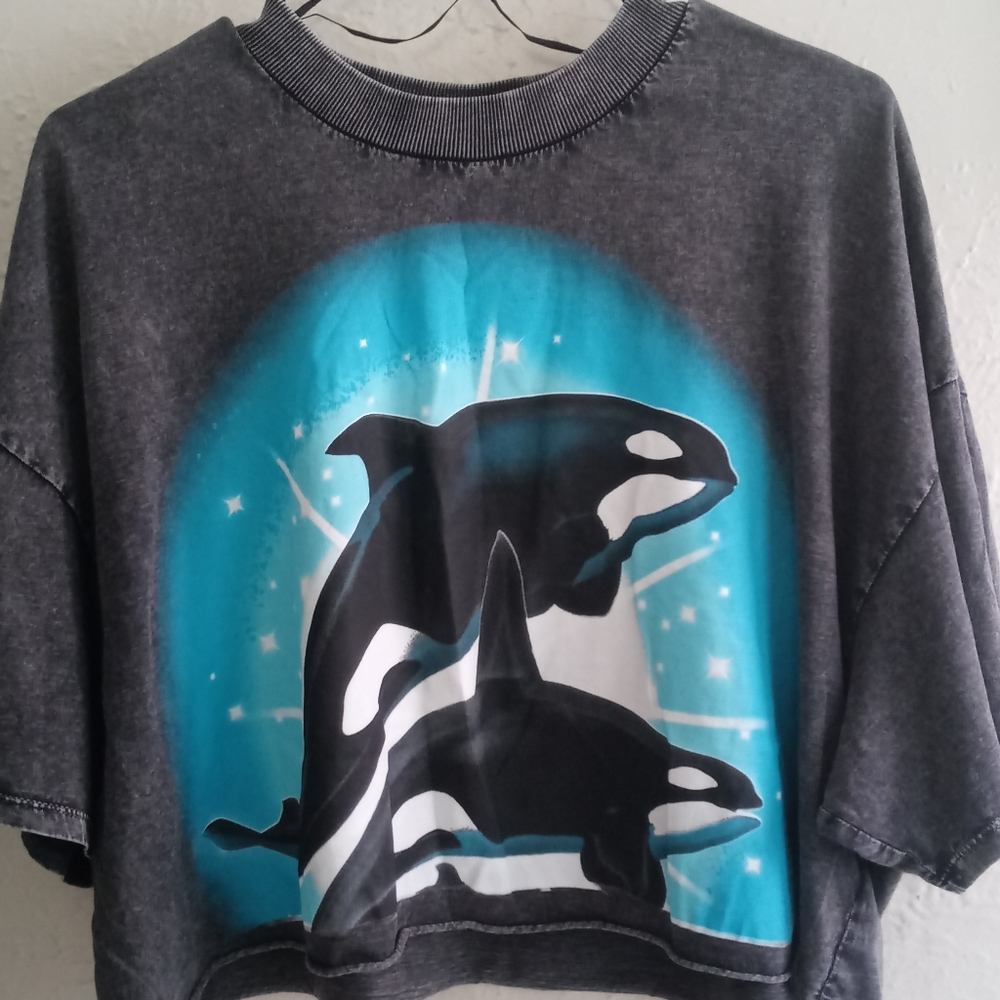 Divided Crop top